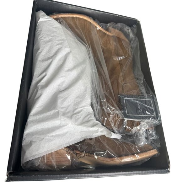 Lucchese x Chris Stapleton western cowboy Boot Brown Suede size 9.5 EE New box - Picture 3 of 12